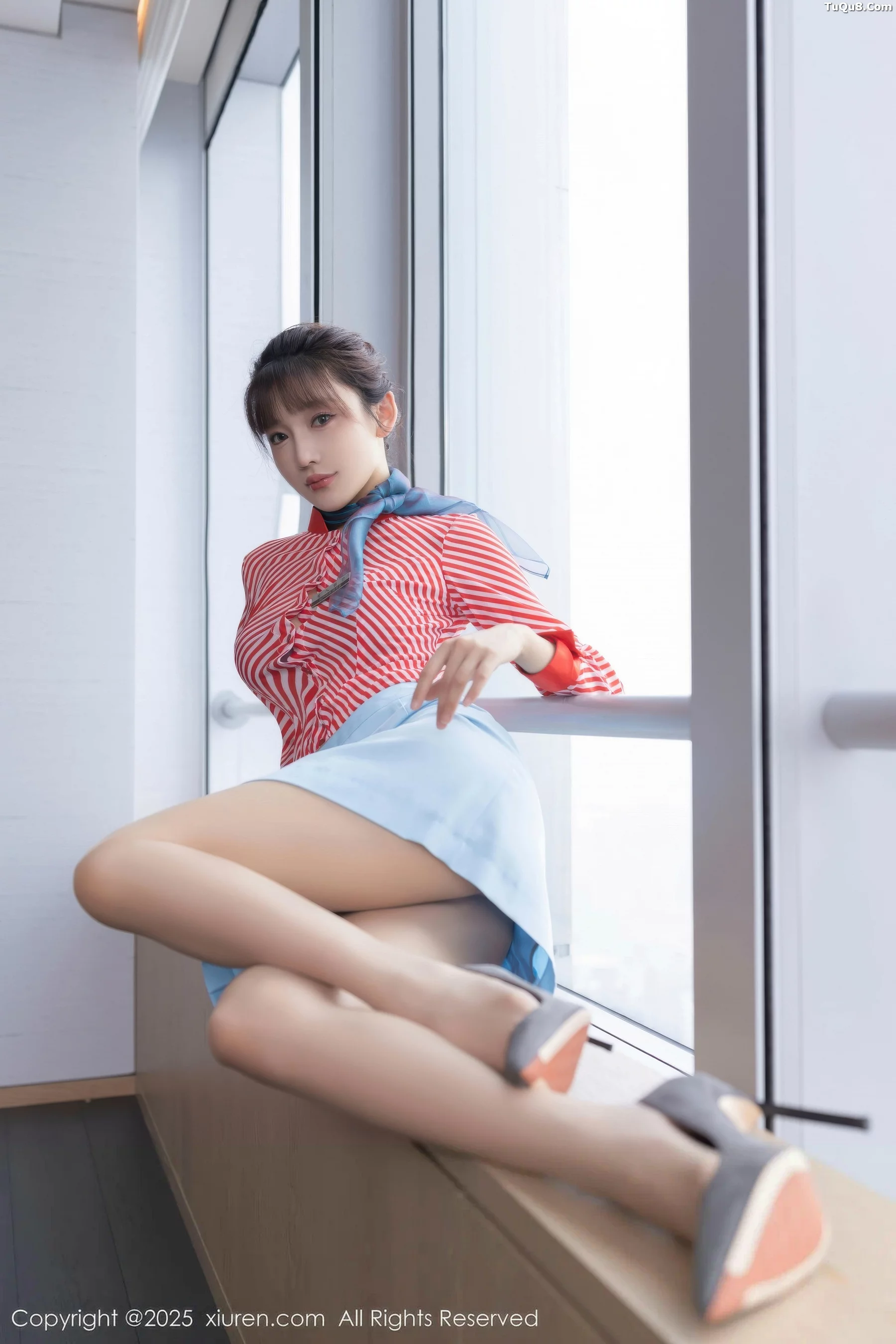 [XiuRen秀人网] 2025.10.30 No.10932 陆萱萱 性感制服 [80P] NO.7