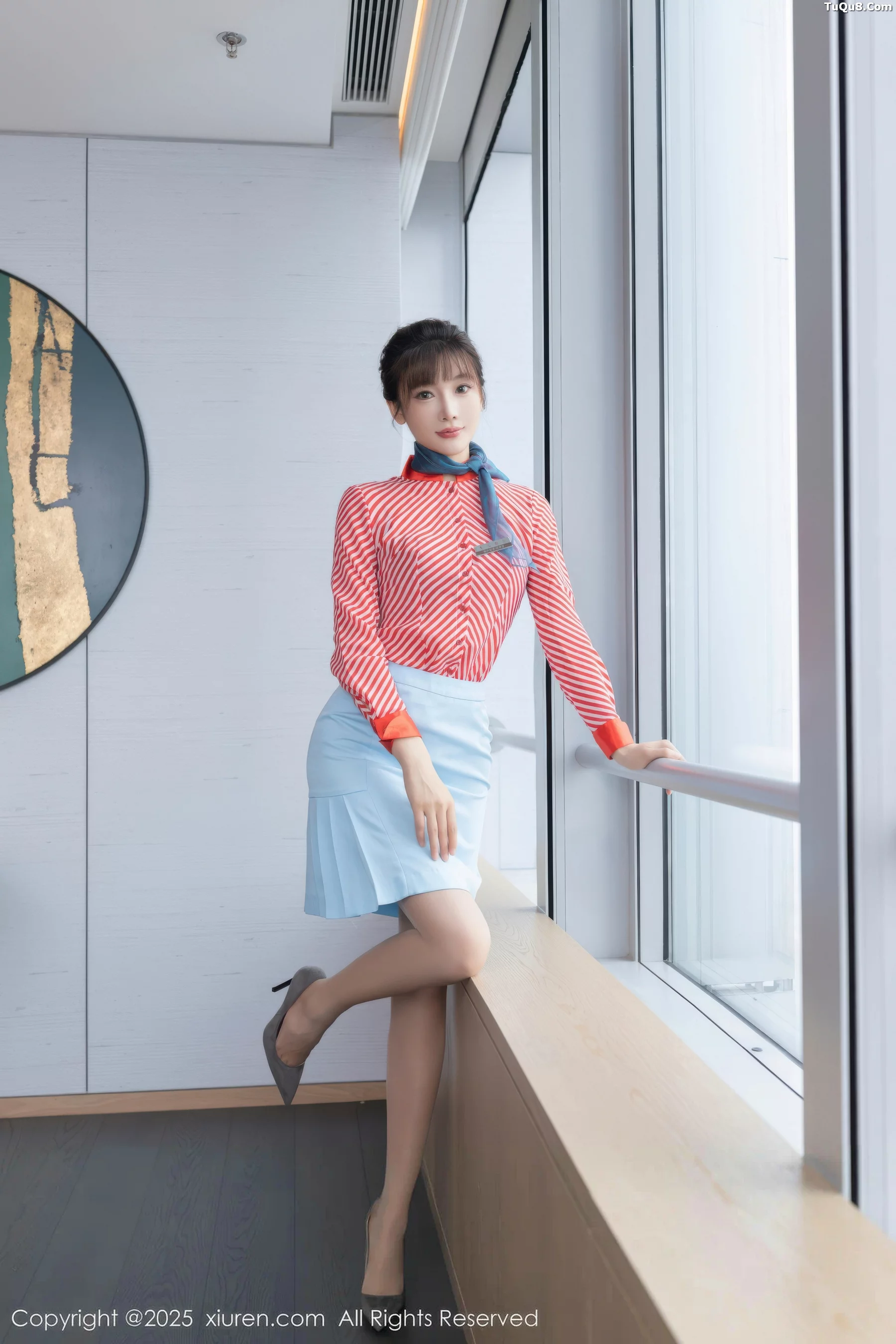 [XiuRen秀人网] 2025.10.30 No.10932 陆萱萱 性感制服 [80P] NO.2