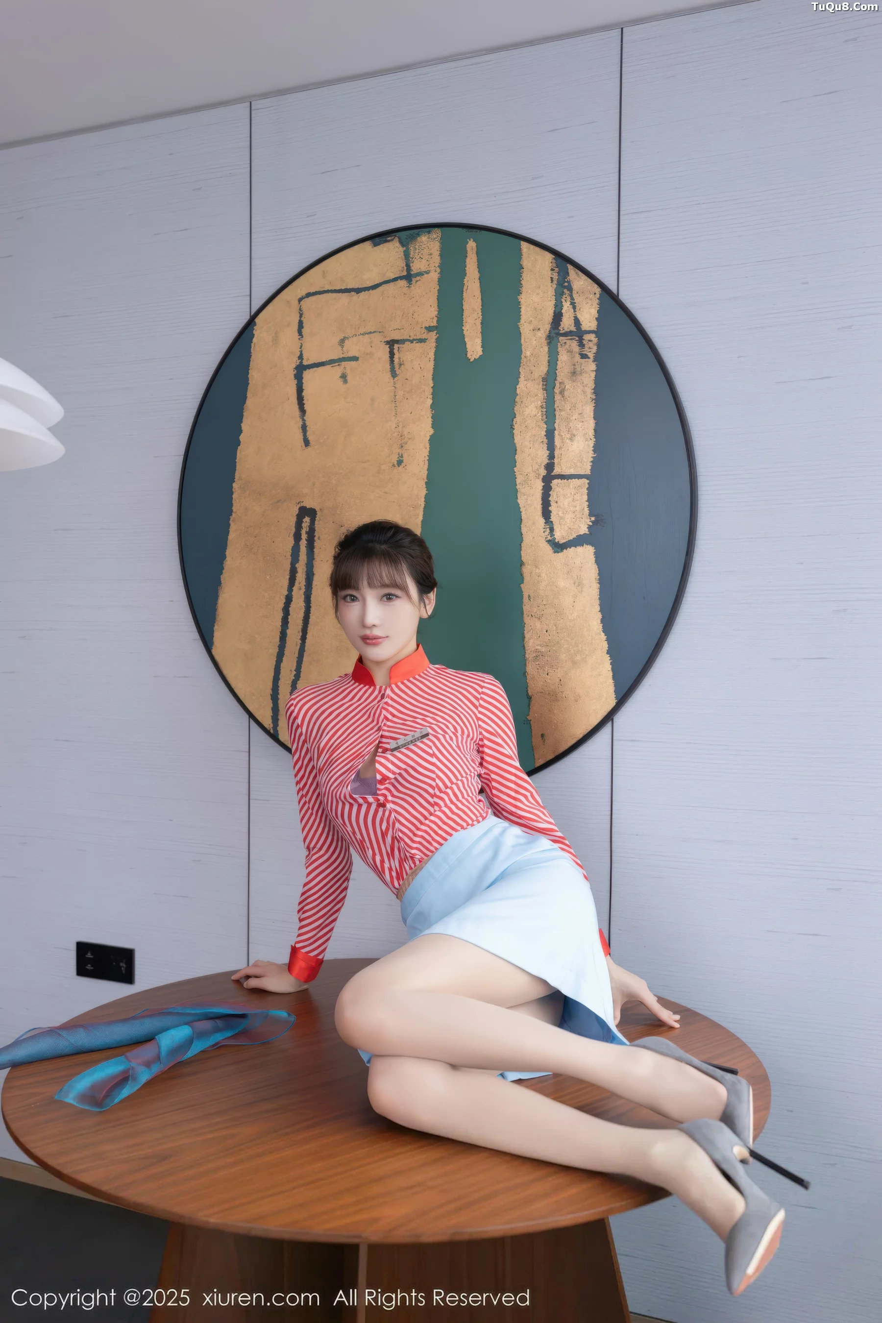 [XiuRen秀人网] 2025.10.30 No.10932 陆萱萱 性感制服 [80P] NO.12