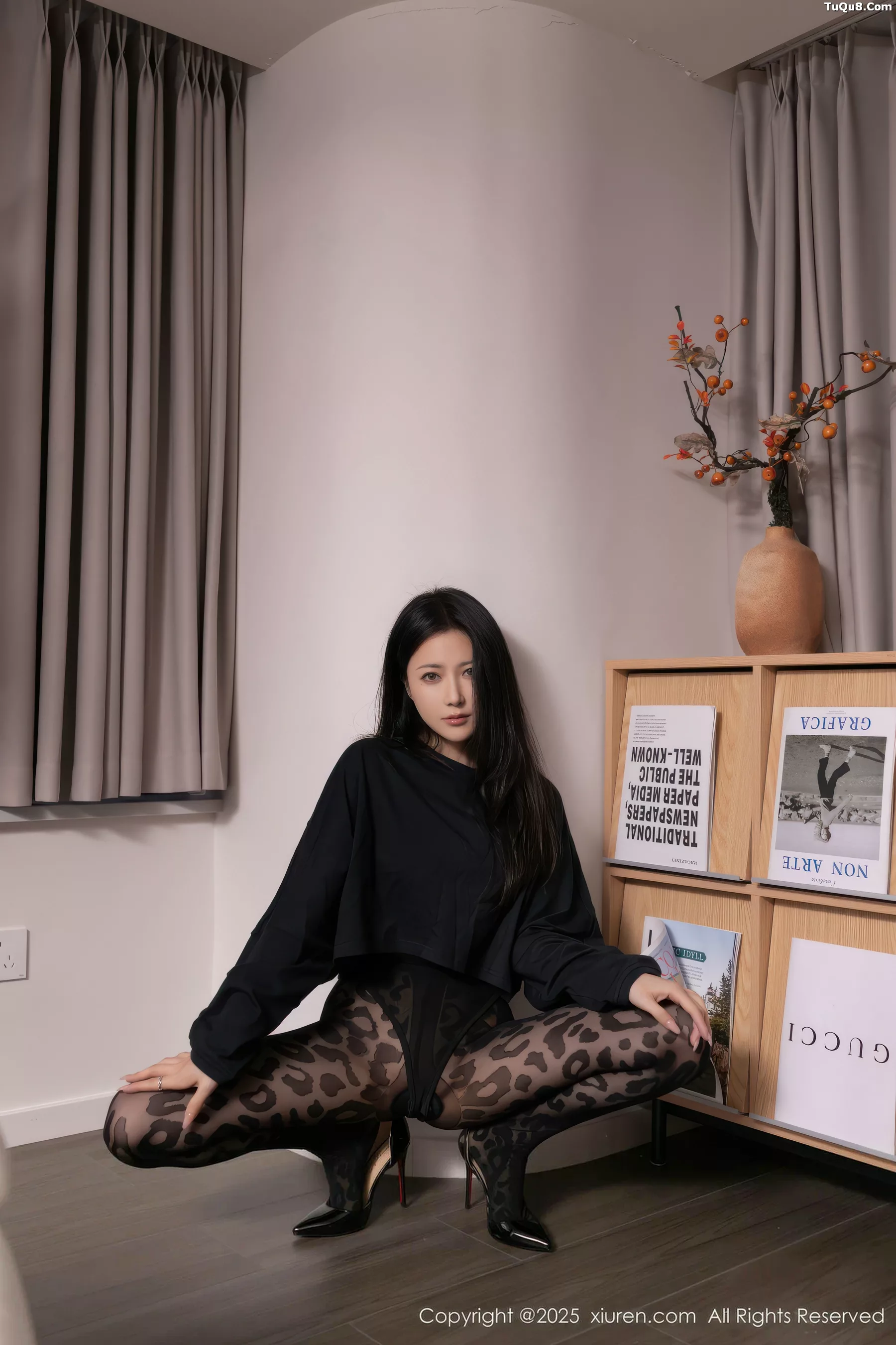 [XiuRen秀人网] 2025.10.31 No.10938 鱼子酱Fish 豹纹黑丝 [75P] NO.4