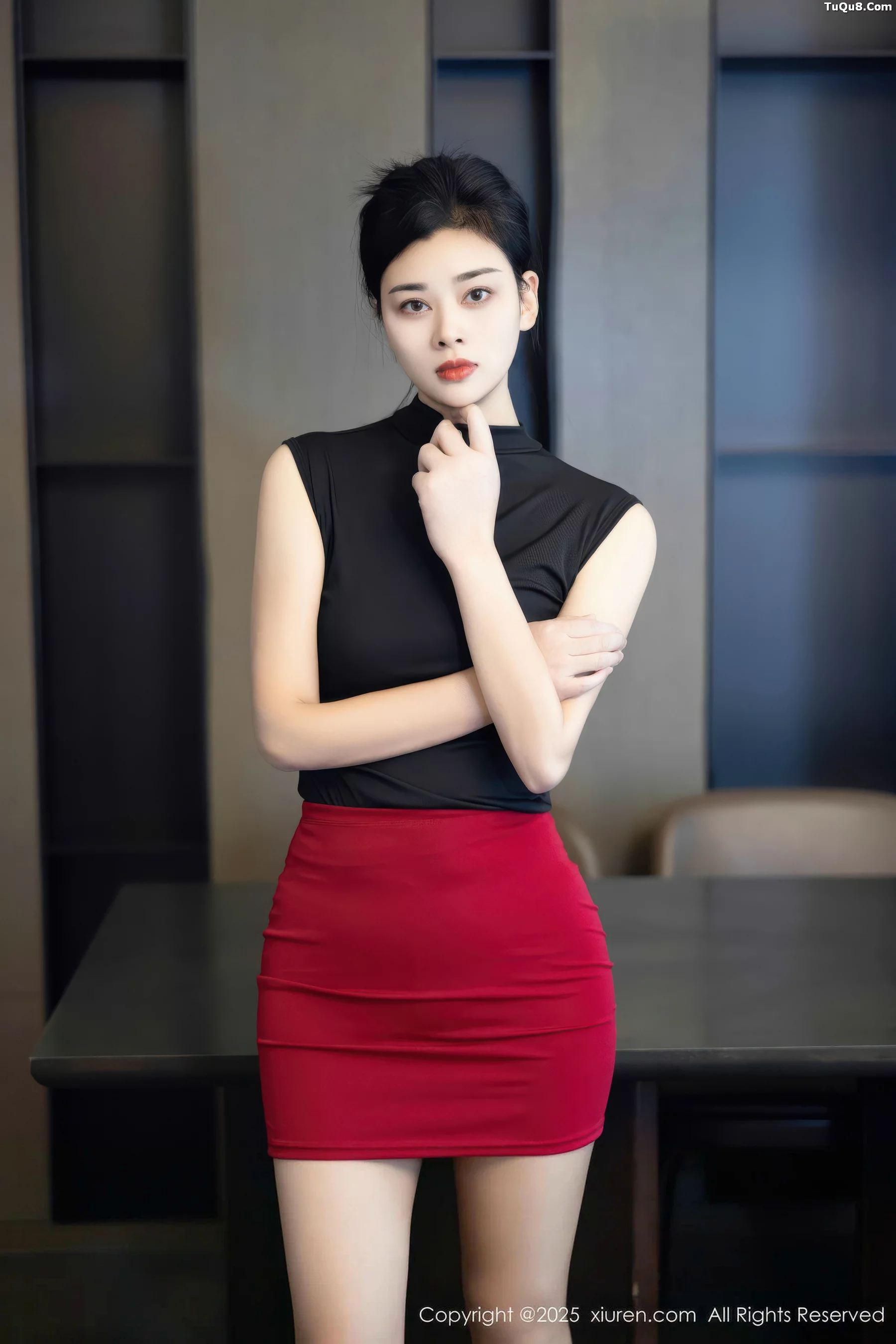 [XiuRen秀人网] 2025.11.05 No.10948 徐清妍 魅惑黑丝 [48P] NO.3