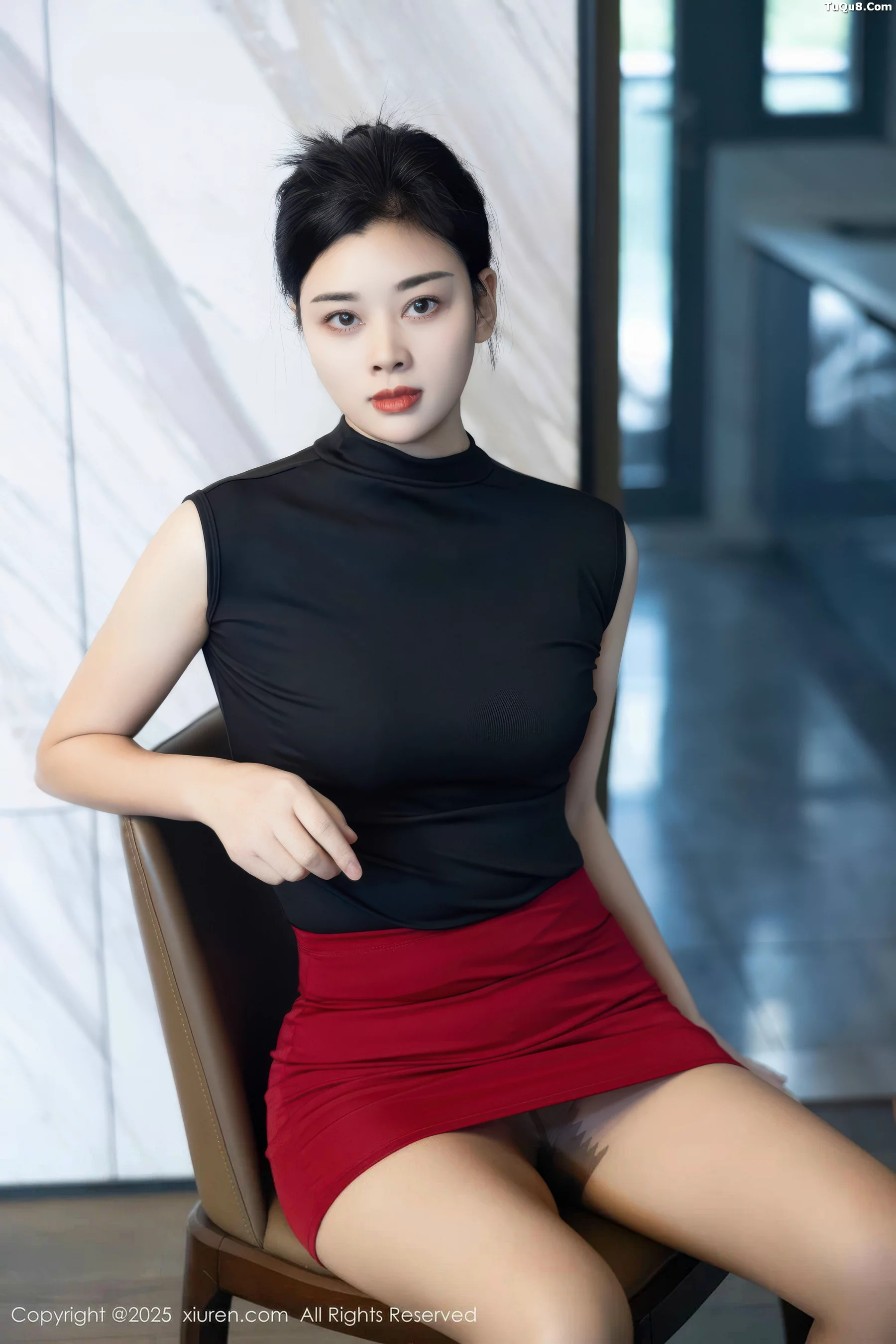 [XiuRen秀人网] 2025.11.05 No.10948 徐清妍 魅惑黑丝 [48P] NO.5