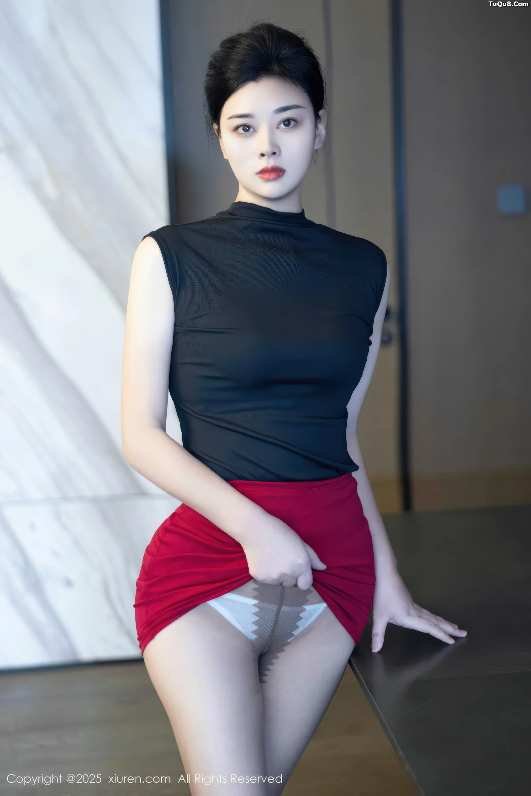 [XiuRen秀人网] 2025.11.05 No.10948 徐清妍 魅惑黑丝 [48P] NO.8