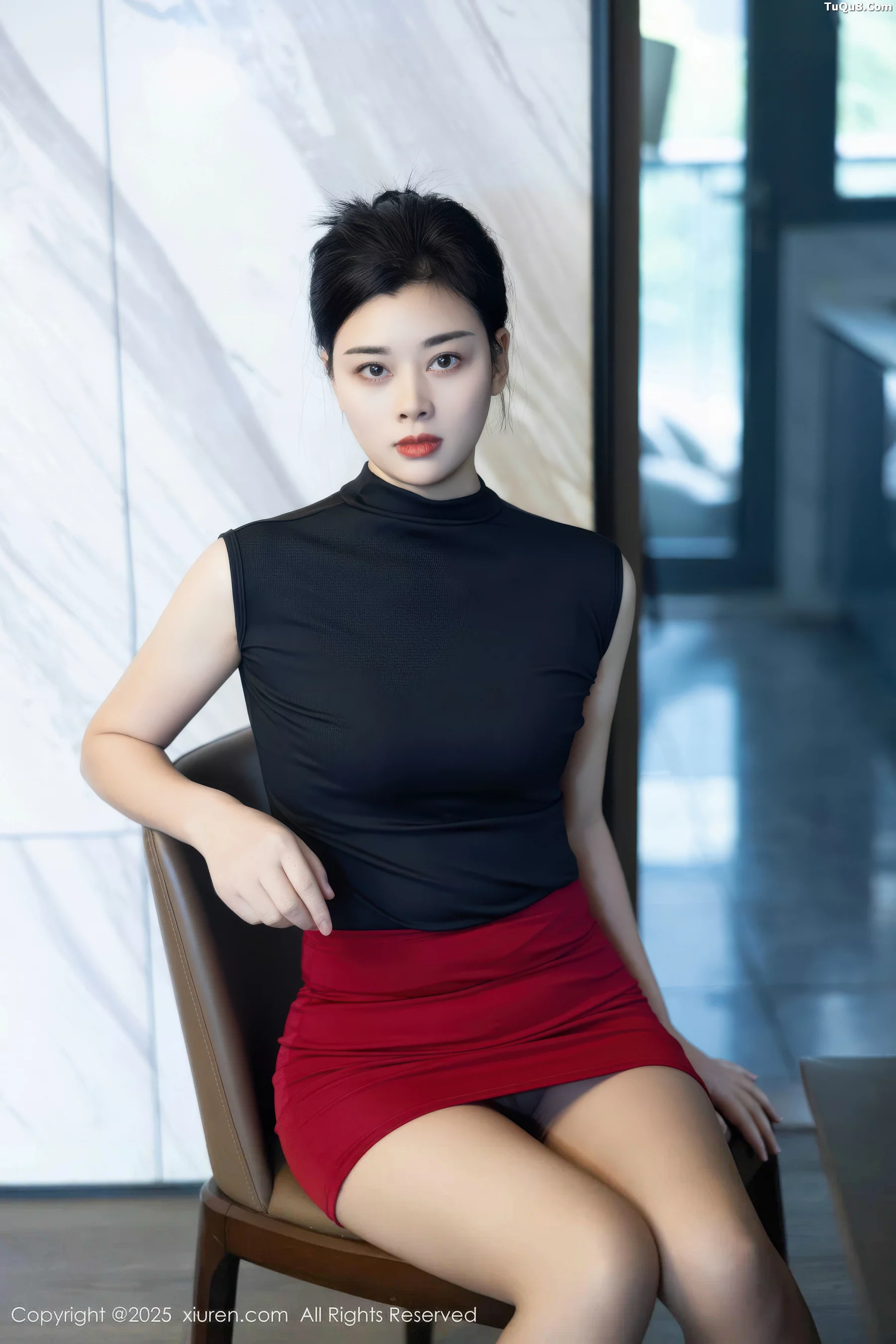 [XiuRen秀人网] 2025.11.05 No.10948 徐清妍 魅惑黑丝 [48P] NO.6