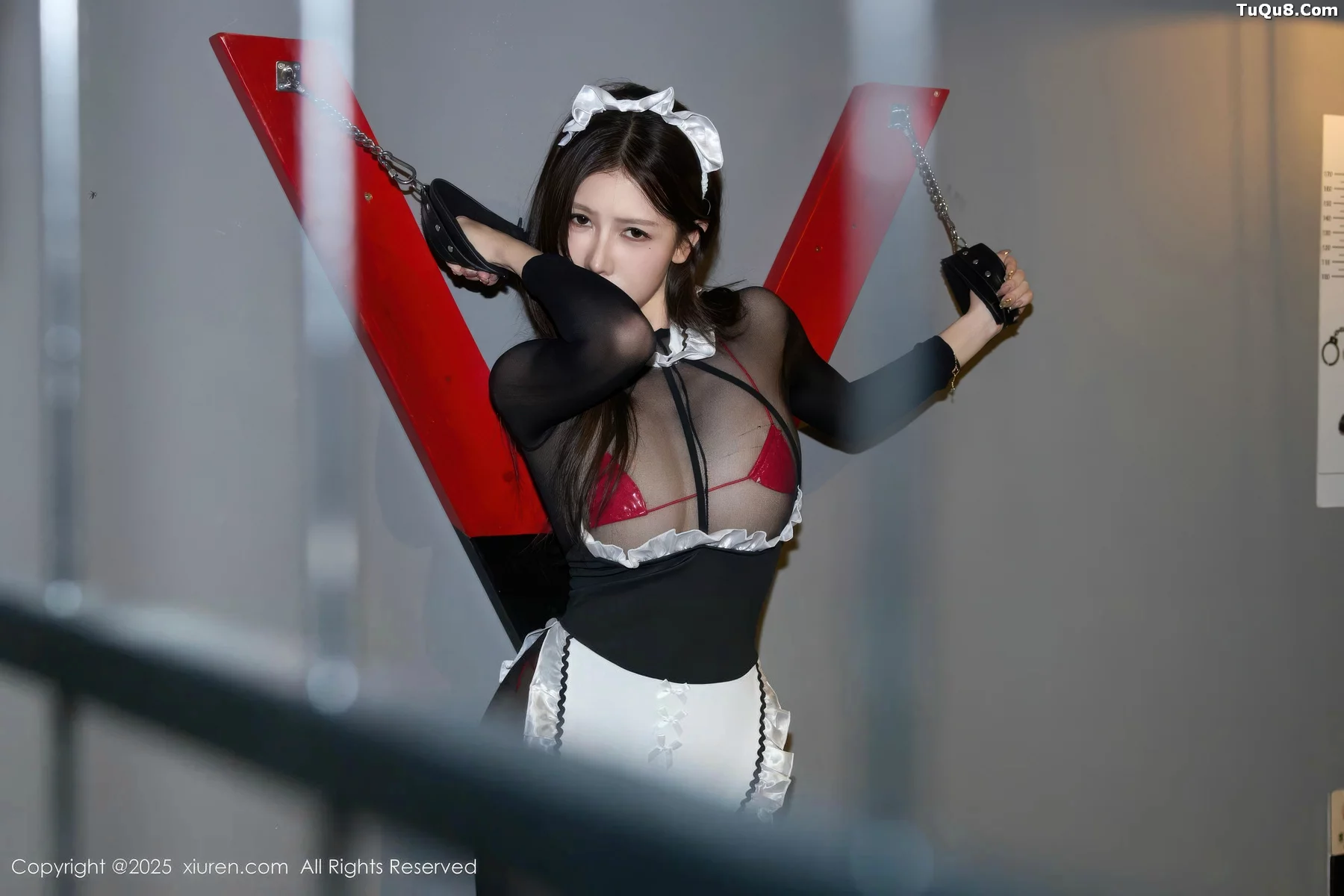 [XiuRen秀人网] 2025.11.06 No.10957 尹甜甜sunny 连体黑丝 [60P] NO.8