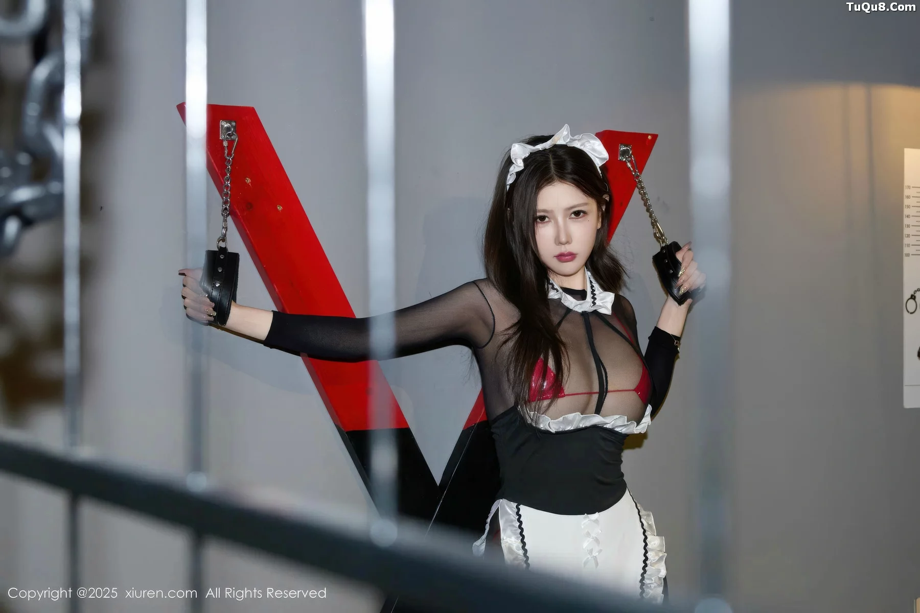 [XiuRen秀人网] 2025.11.06 No.10957 尹甜甜sunny 连体黑丝 [60P] NO.9