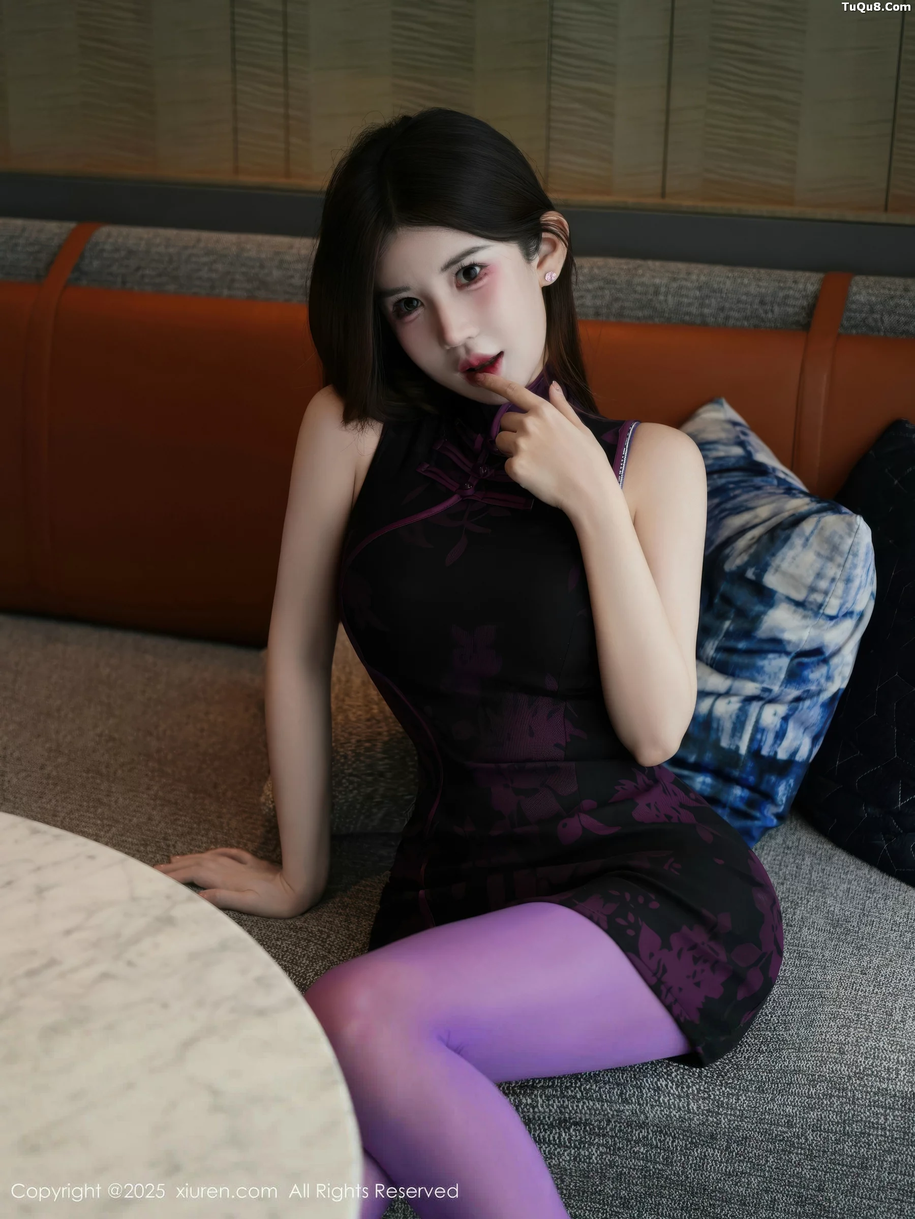 [XiuRen秀人网] 2025.11.11 No.10971 苏甜橙子 紫色内衣 [54P] NO.4