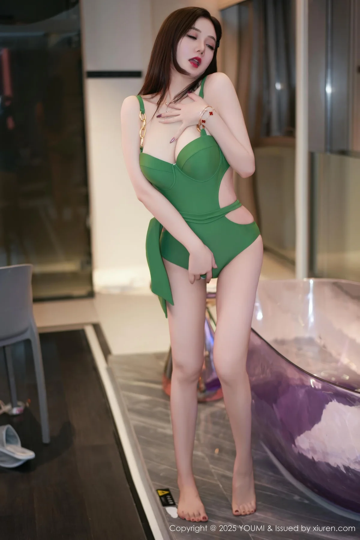 [YOUMI尤蜜荟] 2025.11.12 VOL.1178 心妍小公主 连体网袜 [50P] NO.4