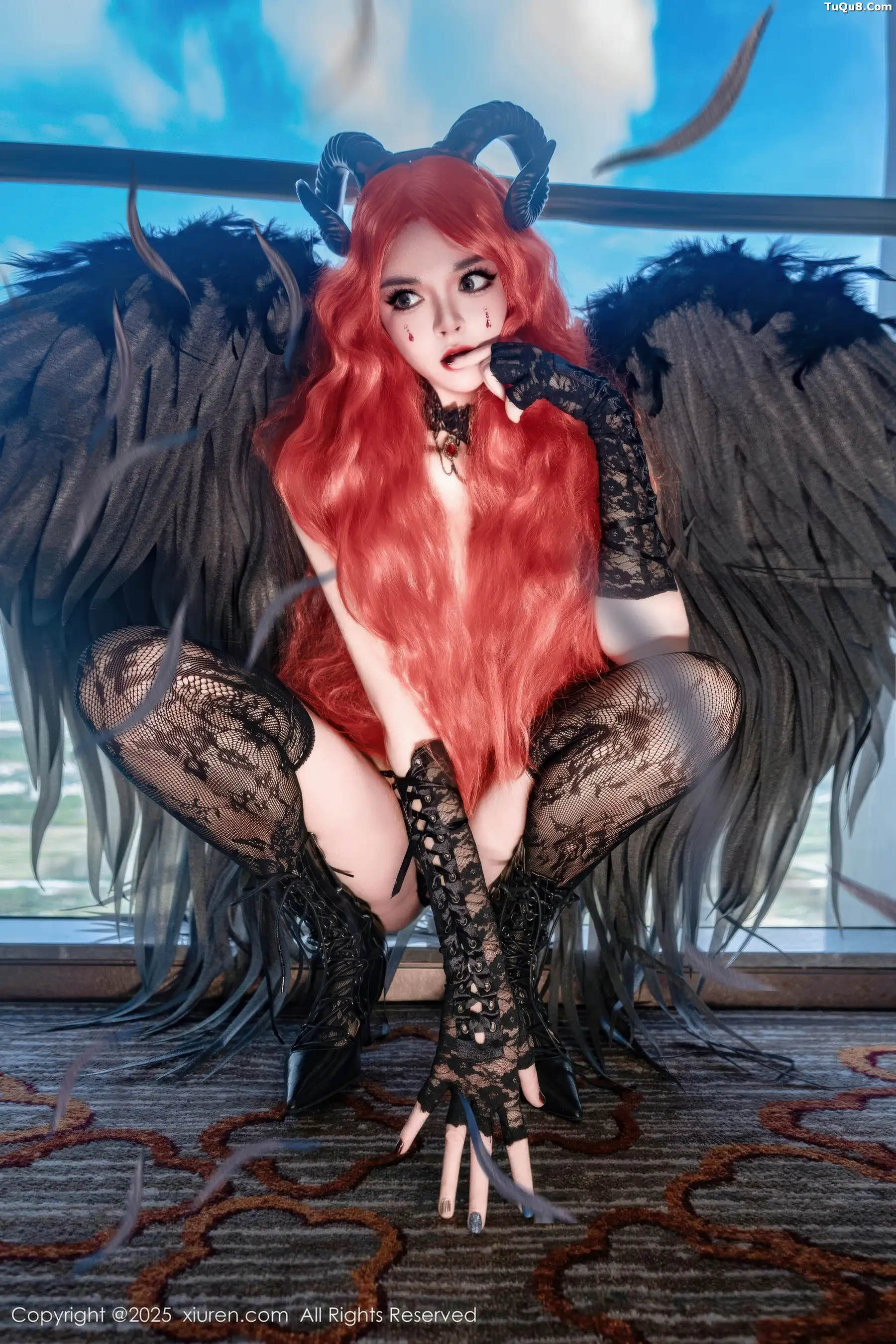 [XiuRen秀人网] 2025.11.17 No.10994 伊丽莎有点白 蕾丝情趣内衣 [66P] NO.2