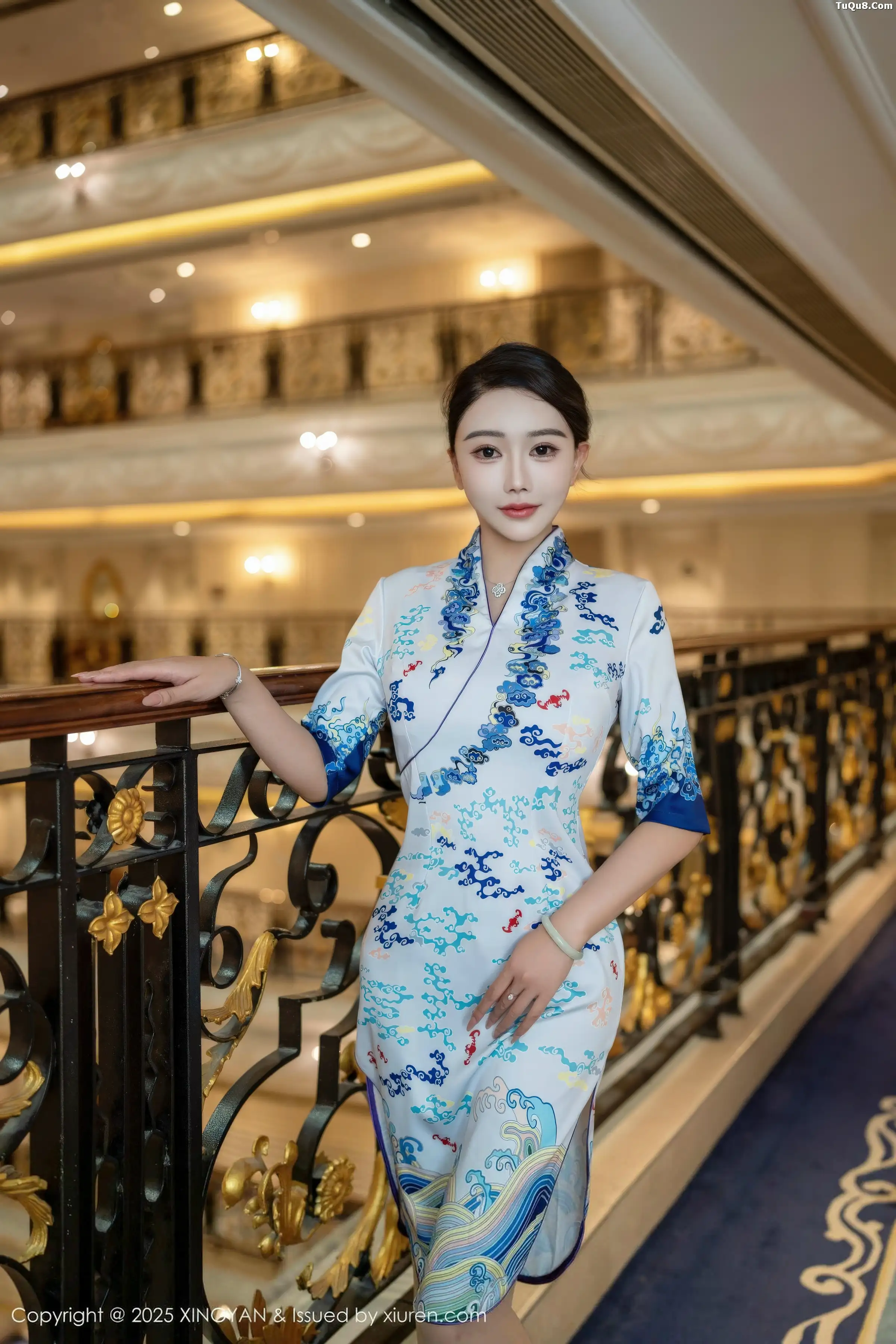 [XINGYAN星颜社] 2025.11.27 VOL.435 李若汐 青花瓷旗袍 [76P] NO.2