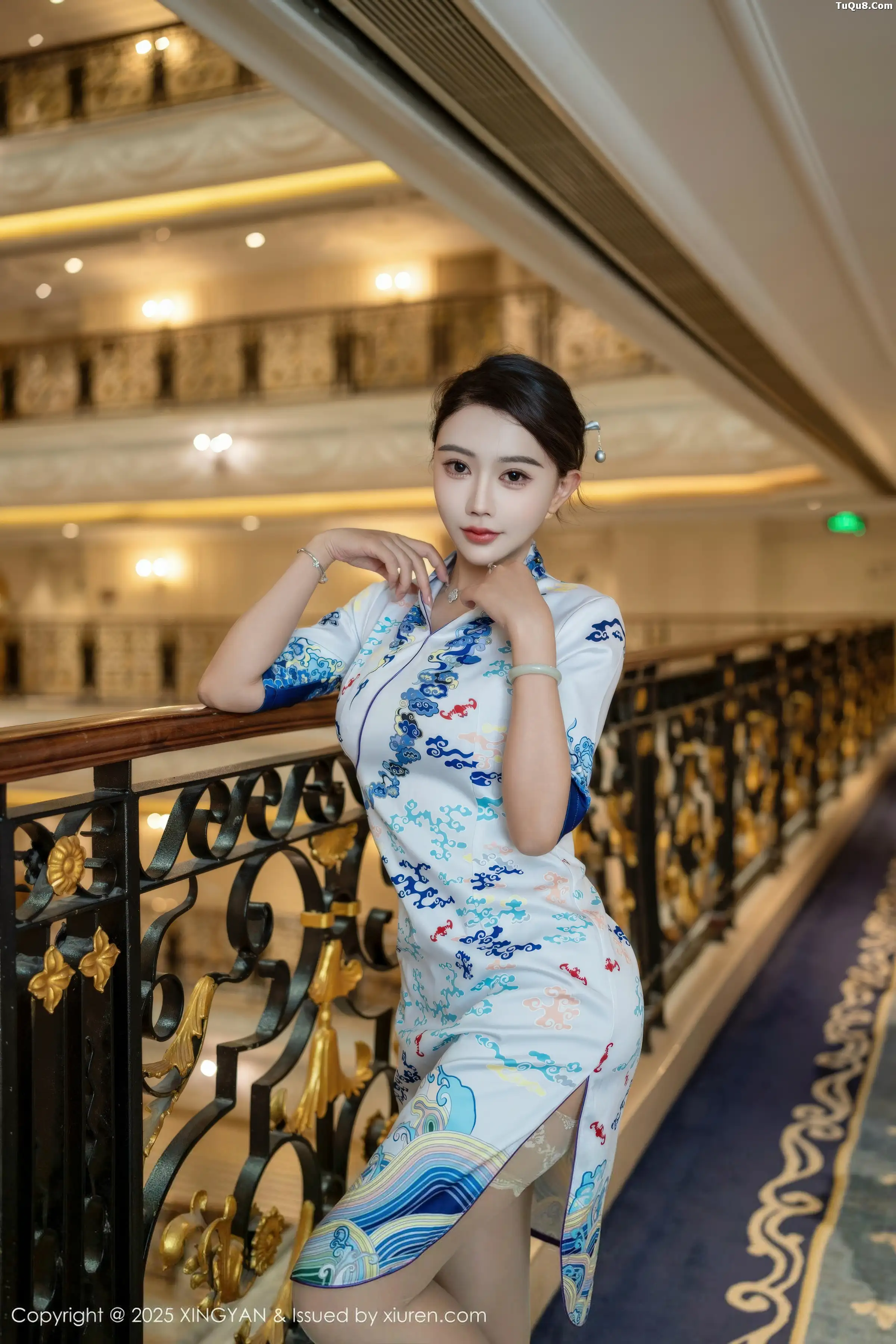 [XINGYAN星颜社] 2025.11.27 VOL.435 李若汐 青花瓷旗袍 [76P] NO.7