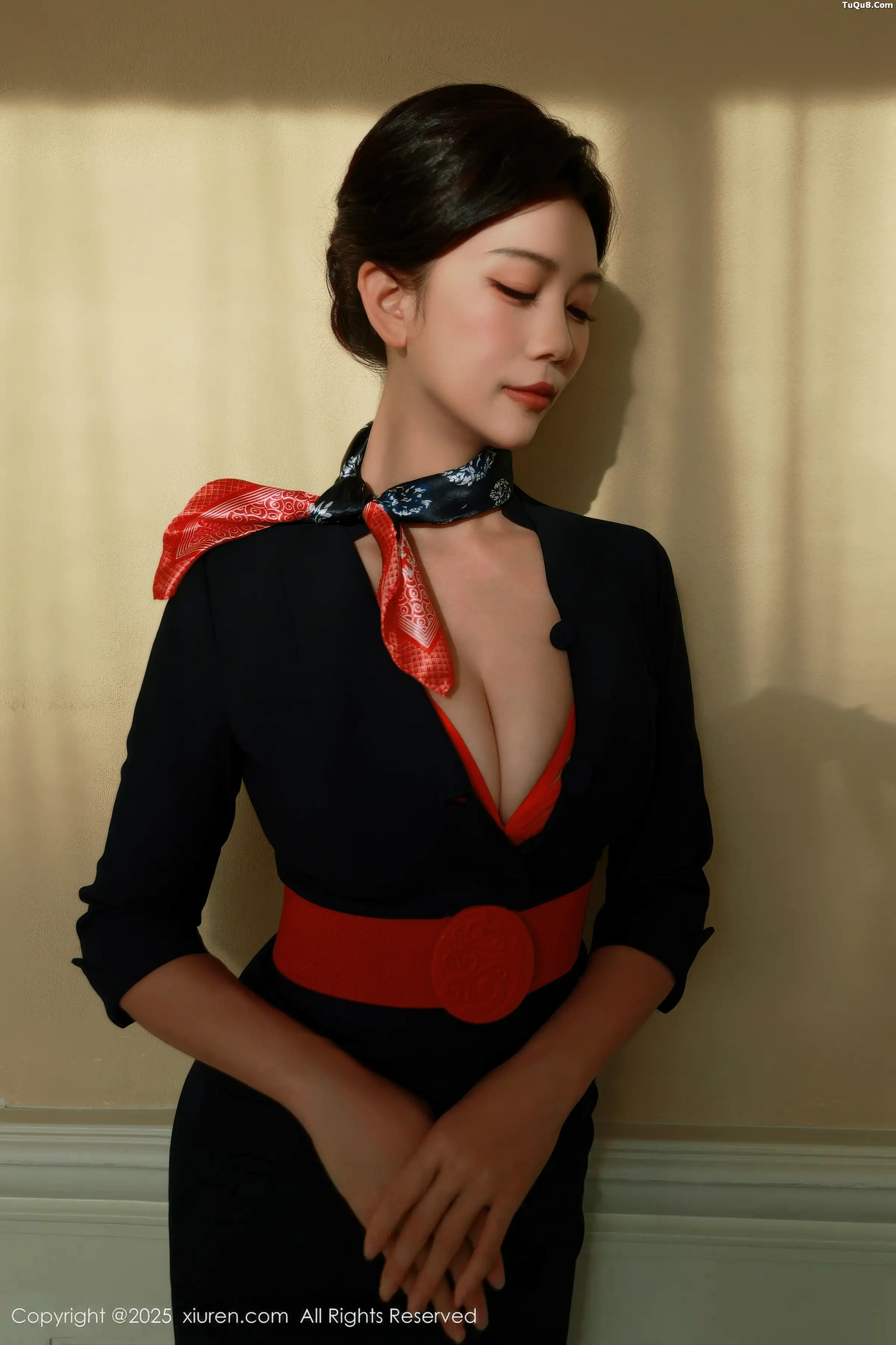 [XiuRen秀人网] 2025.11.20 No.11009 玫瑰我爱你 空姐制服 [83P] NO.9