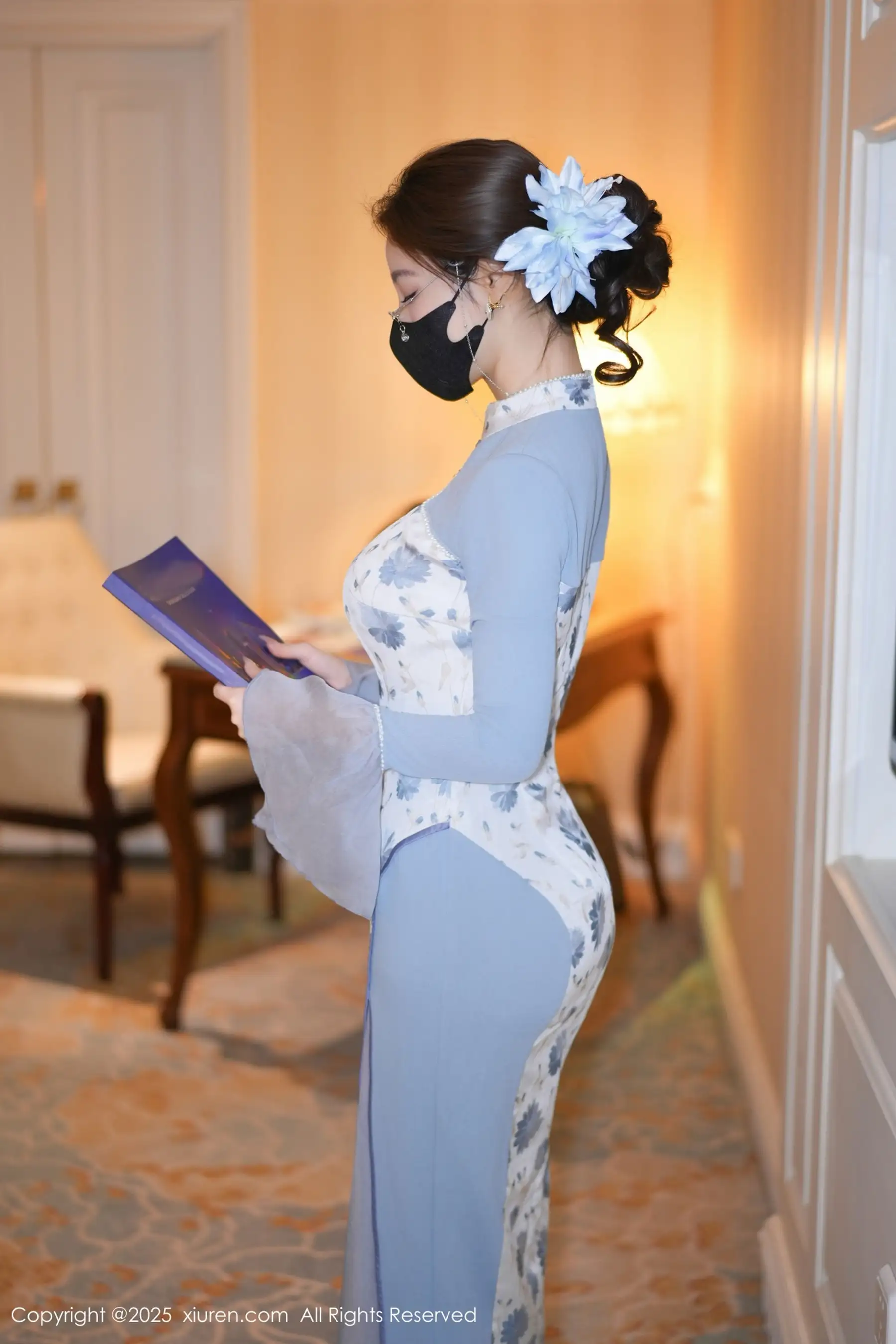 [XiuRen秀人网] 2025.11.26 No.11033 Twins-桃桃 闪亮白丝 [80P] NO.2