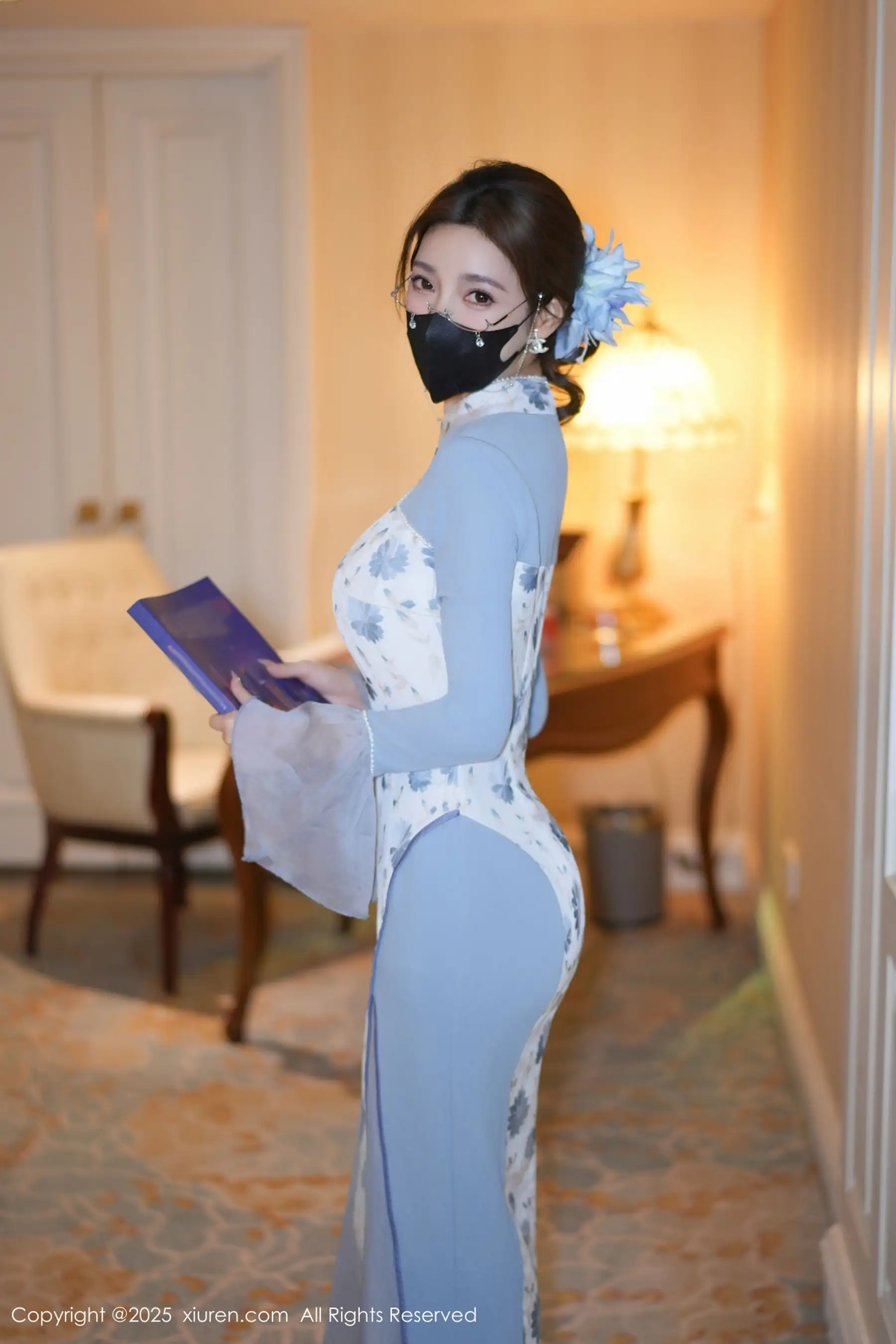 [XiuRen秀人网] 2025.11.26 No.11033 Twins-桃桃 闪亮白丝 [80P] NO.3